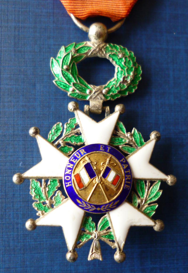 France : Légion d'honneur Chevalier (Knight) Class.