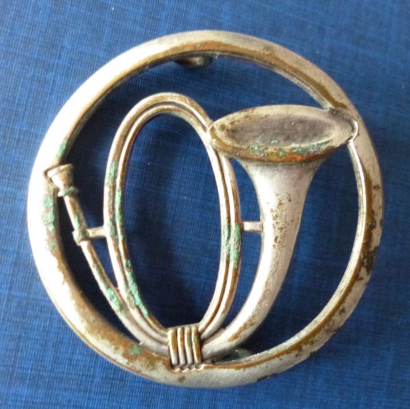 France :Army Chasseurs Alpins (Mountain Troops) Beret-badge.