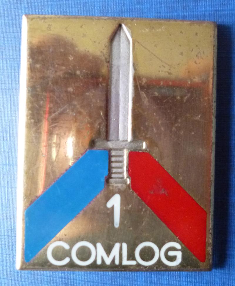 France : Army 1st Operational Logistics Command (1e Commandement Logistique Operationnel (1 COMLOG)) Formation-badge.