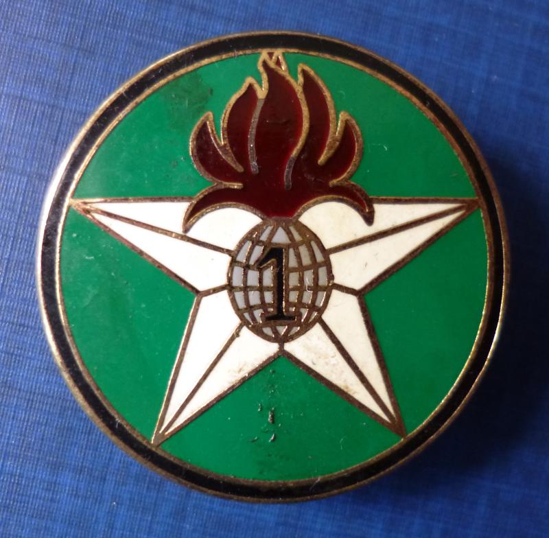 France : Foreign Legion 1st Algerian Mounted Company of the 1st Infantry Regiment (1e Compagnie Montée d'Algerie, 1e REI  (CMA)) Formation-badge.