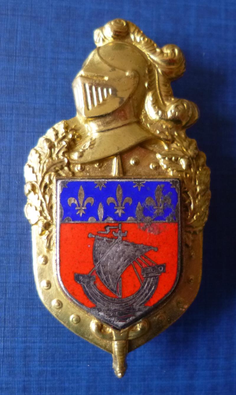 France : Gendarmerie Paris Republican Guard  (Gendarmerie Nationale Garde Républicaine de Paris ) Formation-badge
