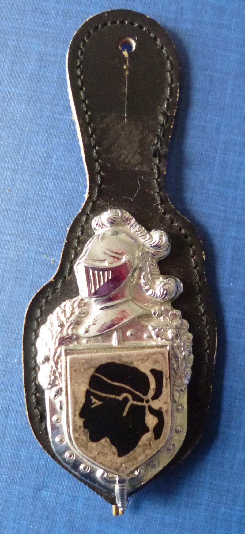 France : Gendarmerie Department for Corsica (Gendarmerie Départementale Corse) Pocket Fob Formation-badge.