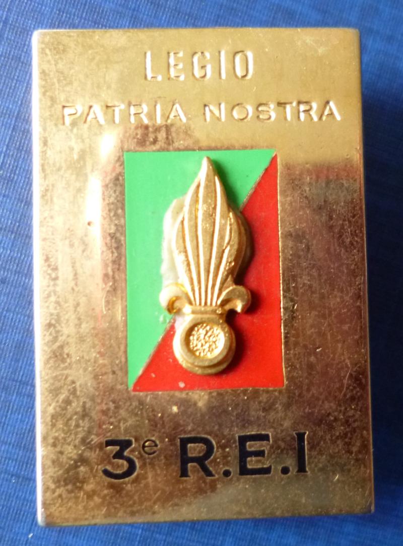 France : Foreign Legion 3rd Infantry Regiment (3e Régiment étranger d'infanterie (3REI)) Formation-badge.