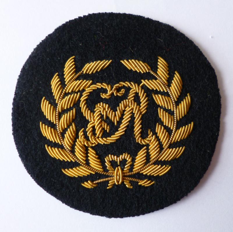 Royal Marines GvR King's Badge for the Blues Uniform.
