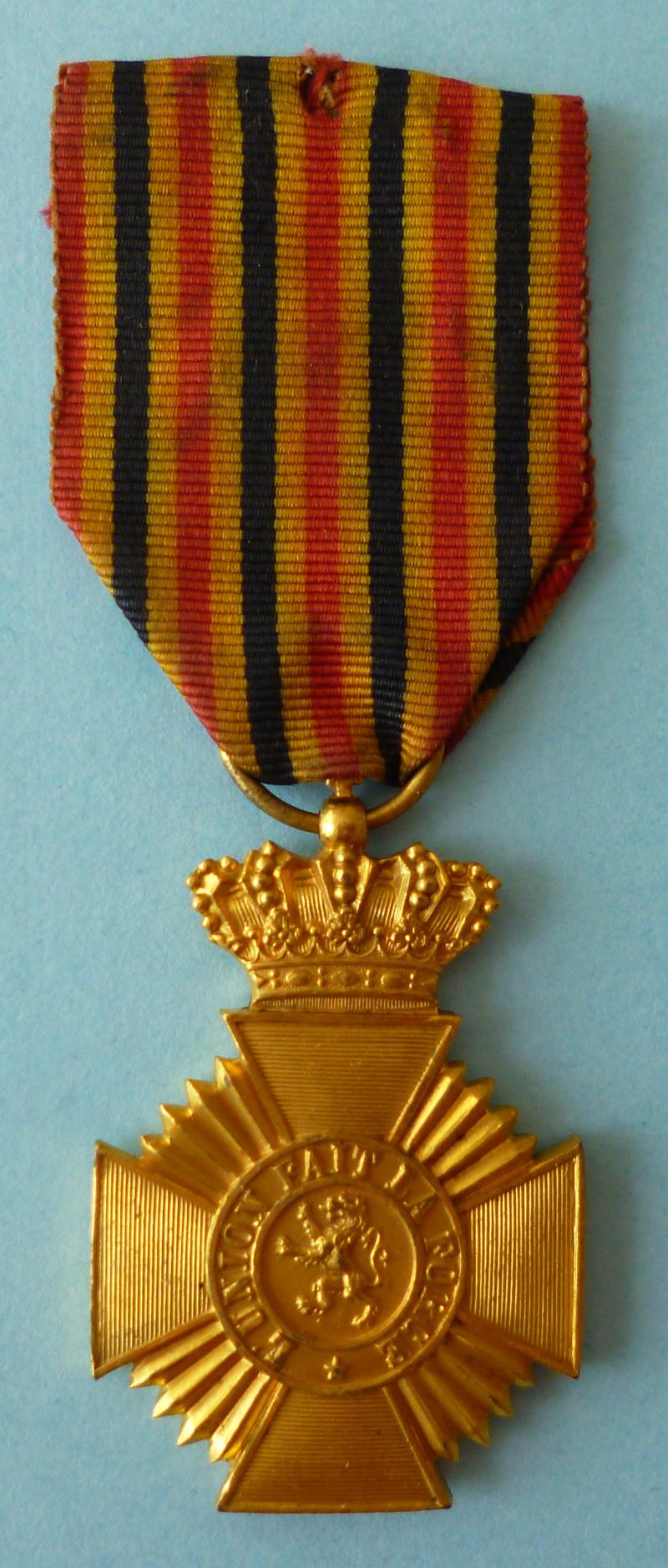 Belgium :Military Decoration for Loyal Service 2nd Class.