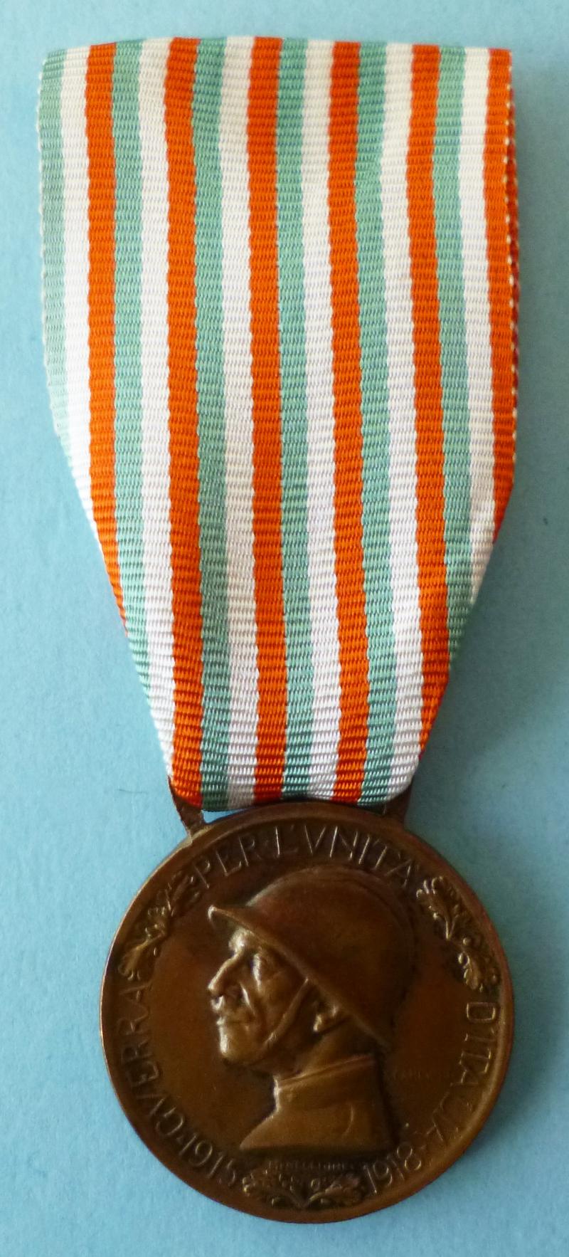 Italy : WW1 1915-18 War Medal.