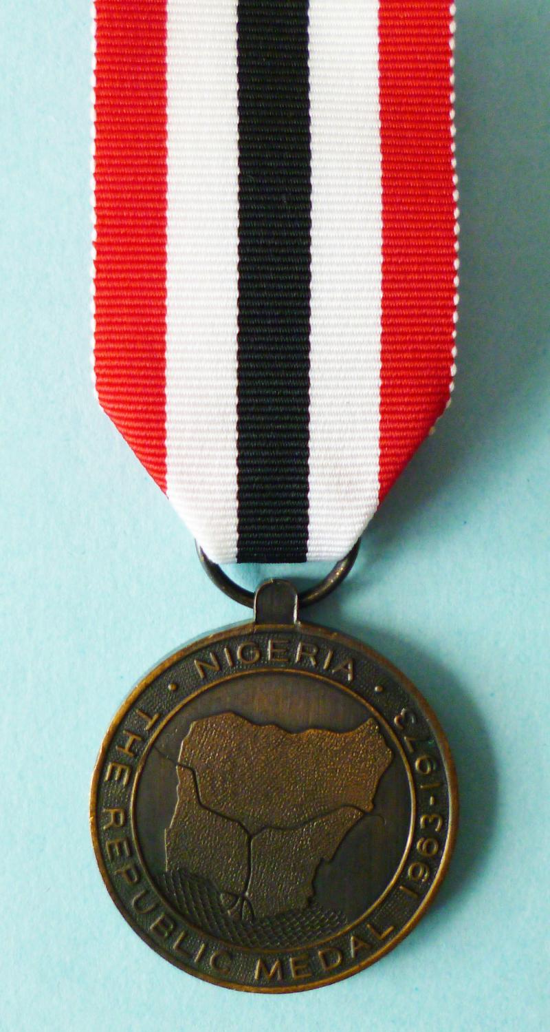 Nigeria : Nigerian Republic Medal 1963-1973.