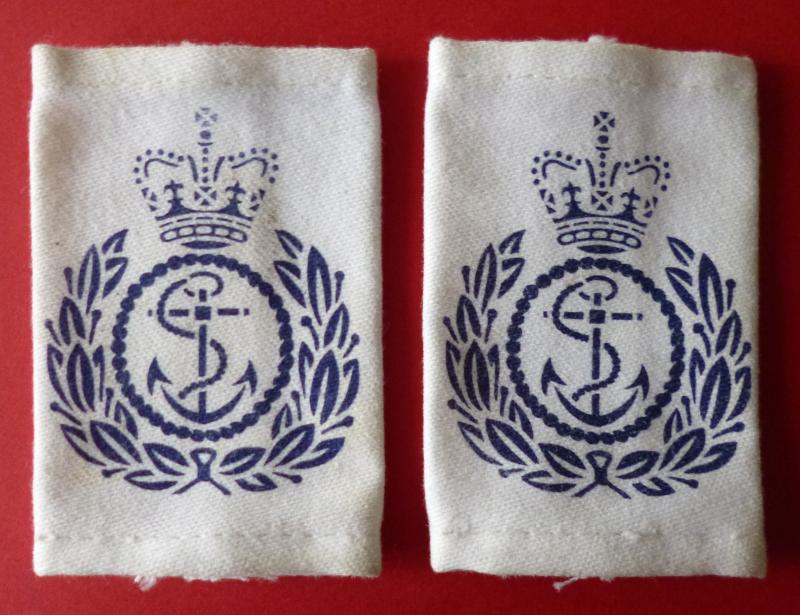 Royal Navy Pair of Chief Petty Officer Epaulette Rank Slip-ons.