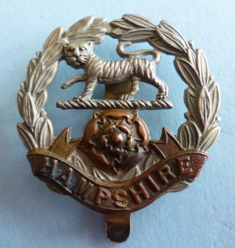WW1 Hampshire Regiment Cap-badge.