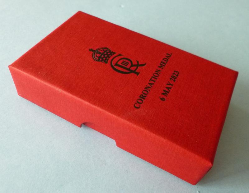 Official Presentation Box for the 2023 King's Coronation Medal.