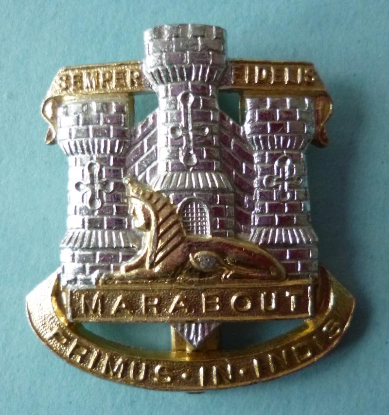 Devonshire & Dorset Regiment Staybrite Cap-badge.