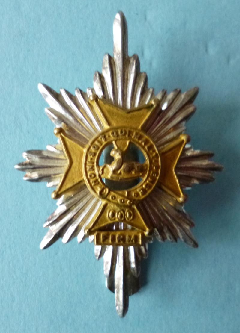 Worcestershire and Sherwood Foresters Regiment Cap-badge.