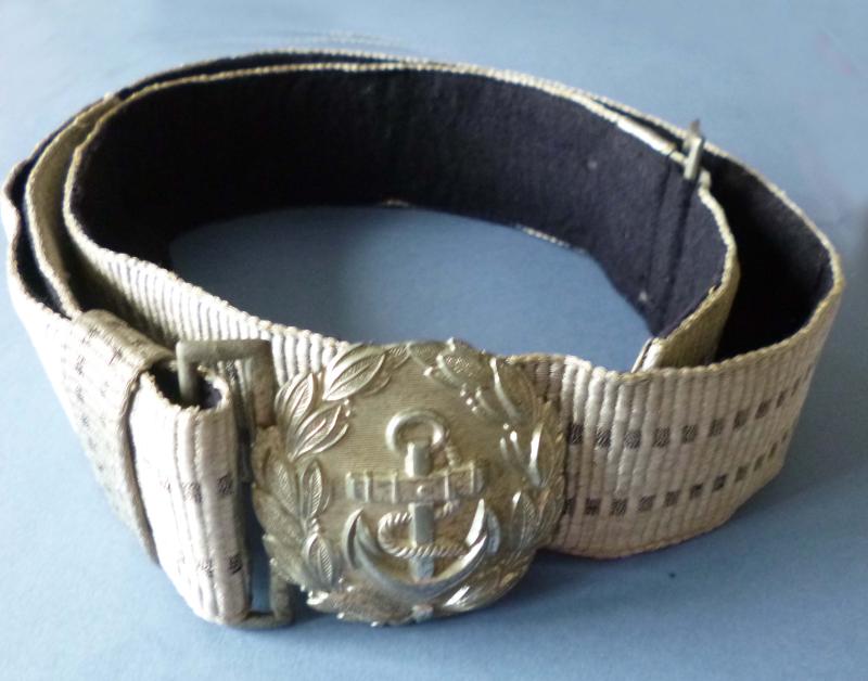 Third Reich : Kriegsmarine Administrative Officer's Dress Belt.
