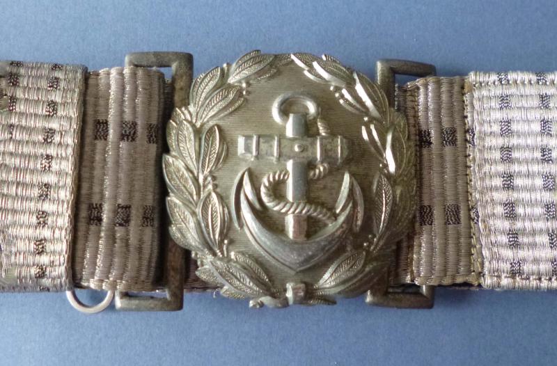 Third Reich : Kriegsmarine Administrative Officer's Dress Belt.